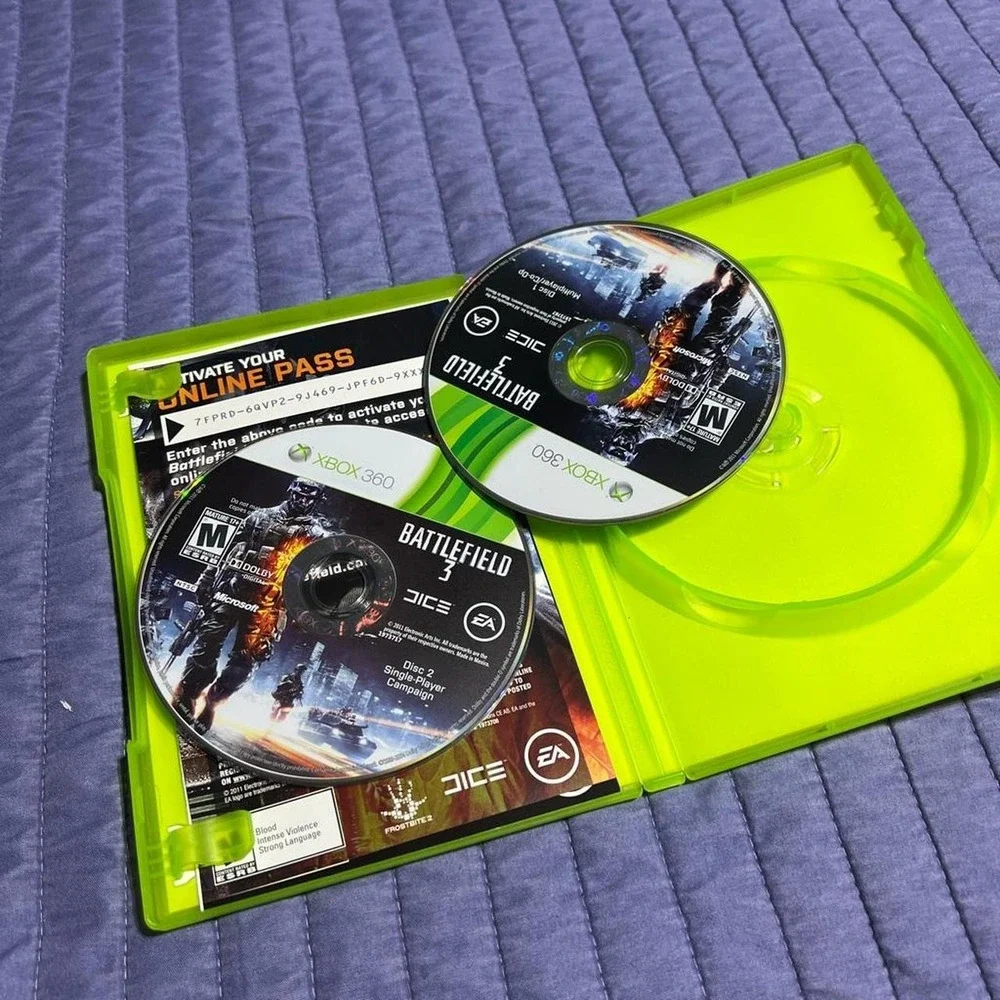 Xbox 360 Battlefield 3 game